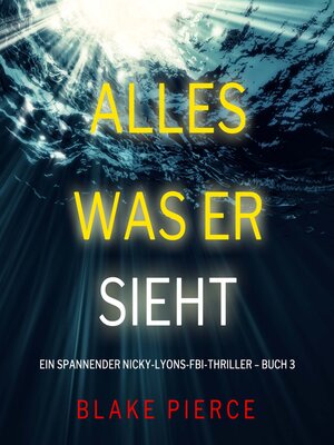 cover image of Alles, was er sieht 